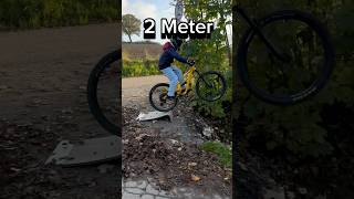 2 Meter Sprung geht schief🤕 mtb jump fail shorts [upl. by O'Connell]