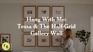 Hang With Me Framebridge Gallery Wall Tutorial [upl. by Erda]