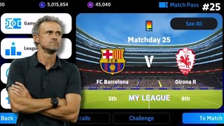 Barcelona Vs Girona In Efootball 2024 [upl. by Chambers846]