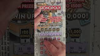 We got the water works bonus monopoly Florida lotto ticket floridalottery [upl. by Clayson]