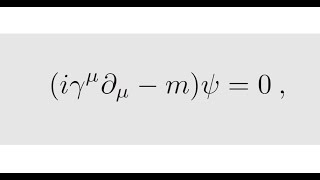 Quantum Field Theory 23 Dirac equation Gamma matrices and basis change [upl. by Eilime]