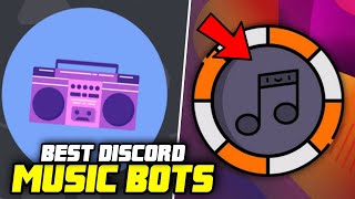 The 5 BEST Discord Music Bots 🎵 [upl. by Alrats932]