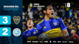 BOCA 3  2 BELGRANO I Resumen del partido I CopaSurFinanzas 2024 [upl. by Trebma]