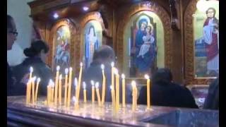 Christians pray at bombed Egyptian Coptic church [upl. by Hillhouse566]