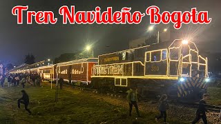 Tren de la Sabana en Navidad  Bogota Colombia [upl. by Yenittirb]