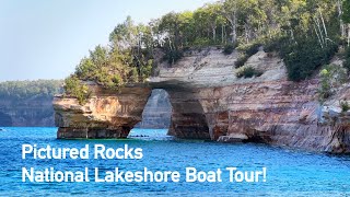 Pictured Rocks National Lakeshore Cruise  What We Learned [upl. by Nosyaj695]