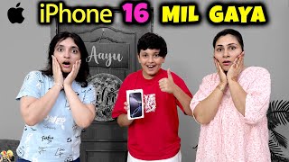 iPHONE 16 MIL GAYA  Family Vlog  Aayu and Pihu Show [upl. by Ettennod170]