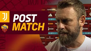 DANIELE DE ROSSI  INTERVISTA POST JUVENTUSROMA [upl. by Heath]