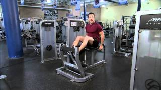 Life FitnessPro2 Horizontal Calf Instructions [upl. by Ihcehcu404]