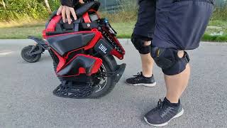 Kingsong S22 Eagle €3000 Electric Unicycle [upl. by Rubma]