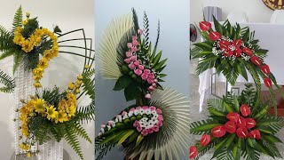 latest Christmas fresh flower arrangement and decoration ideas [upl. by Sholley]