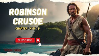 IELTS Listening 2024  Audio book for IELTS amp Listening improve  Robinson Crusoe  Chapter 4 Ep 5 [upl. by Hamforrd]