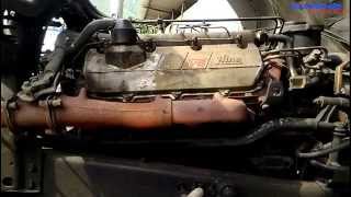 Hino EF750 V8 Engine View [upl. by Kwan]