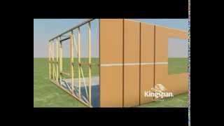 Kingspan AIRCELL Installation Video  Timber Framed Wall Insulation [upl. by Selec248]