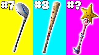 5 Best Pickaxes For 0 Input Delay  Fortnite Chapter 4 Season 1 [upl. by Akinor]