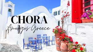 Chora Amorgos Greece Travel Guide  episode 3 [upl. by Aimekahs]