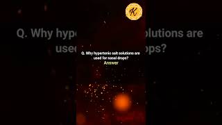 Hypertonic saline solution for nasal drop shorts youtubeshorts shortfeed shortvideo [upl. by Emmeline]