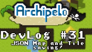 Archipelo DevLog 31 Map loading and JSON explained 2D Java LibGDX MMORPG [upl. by Sibelle]