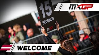 Welcome  MXGP of Latvia 2024 MXGP Motocross [upl. by Dorey]