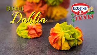 Dahlia Cookies Biskut Dahlia [upl. by Aridnere558]