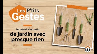 Weldom  Entretenir ses outils de jardin avec presque rien [upl. by Iew827]