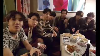 BTS LIVE After Performance At BBMAs 2018 Billboard Music Awards FAKE LOVE [upl. by Cowley40]