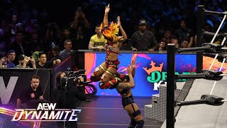 TBS Champion Mercedes Moné wrestles her first match on Dynamite vs Skye Blue  52924 AEW Dynamite [upl. by Aurore]