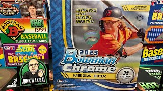 2023 Bowman Chrome Baseball Mega Box [upl. by Nhguavahs]