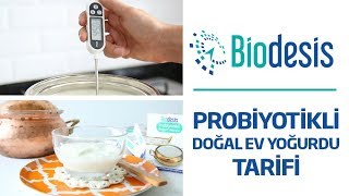 Biodesis Probiyotikli Ev Yoğurdu Tarifi [upl. by Eneles280]