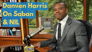 Damien Harris In Studio With Finebaum [upl. by Ilonka]