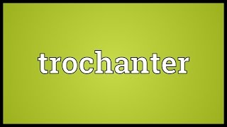 Trochanter Meaning [upl. by Bresee]