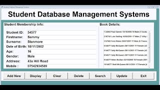 How to Create Student Database Management System using SQLite in python  Full Tutorial [upl. by Nwahsyd477]