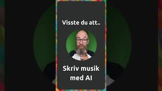 Skriva musik med AI [upl. by Eronaele]