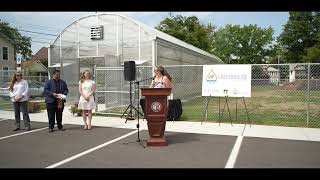 Gannon University  Project NePTWNE Greenhouse Dedication amp Blessing [upl. by Doane]