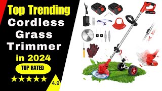 Cordless Grass Trimmer🚀power amp flexibility [upl. by Christie11]