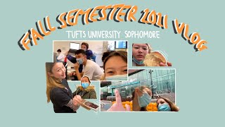 A Day in the Life of a Tufts Student  Fall 2021 Tufts University Sophomore [upl. by Bum]