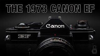 The Canon EF  the only Canon FD body to sport a Copal Square shutter [upl. by Nevek]