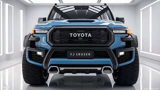 2025 Toyota FJ Cruiser The Legendary SUV is Back and Better Than Ever [upl. by Kippar]