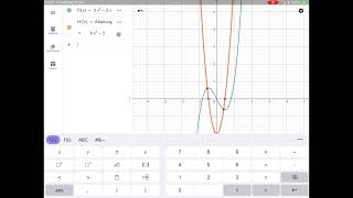 Geogebra Ableitung bestimmen und zeichnen lassen [upl. by Areema]