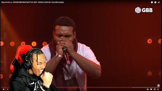 King Inertia GRAND BEATBOX BATTLE 2021 REACTION RAGE MODE [upl. by Eynaffit730]