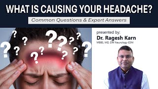 Top Causes of Headaches What’s Behind the Pain  By Dr Ragesh Karn headache [upl. by Acinonrev]