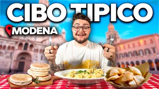 Provo il CIBO TIPICO a MODENA Emiliano e Modenese [upl. by Armand238]