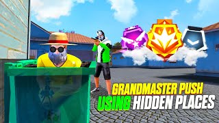 Pushing Grandmaster using Hidden places in cs rank FTGamingwithidea [upl. by Yelda478]