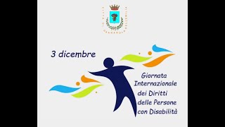 3 dicembre 2024  Giornata Internazionale delle persone con disabilità [upl. by Anial167]