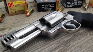 500 Magnum Recoil Comparisons [upl. by Adlih]