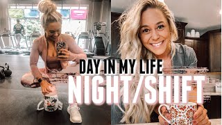 NIGHT SHIFT DAY IN THE LIFE  OCTOBER 2019  Holley Gabrielle [upl. by Perzan]