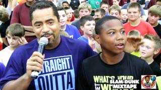 309sports  2016 Curley quotBooquot Johnson Campers Dunk Contest [upl. by Nodnalb]