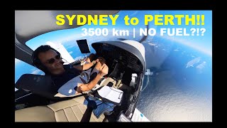 Diamond DA40NG IFR  Sydney to Perth  3500 km across Australia [upl. by Brubaker]