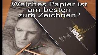 Welches Zeichenpapier ist das beste Zeichenpapier für realistisches Zeichnen [upl. by Corel666]