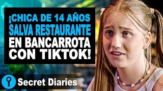 ¡Chica de 14 Años Salva Restaurante de la Bancarrota con TikTok [upl. by Wojcik]